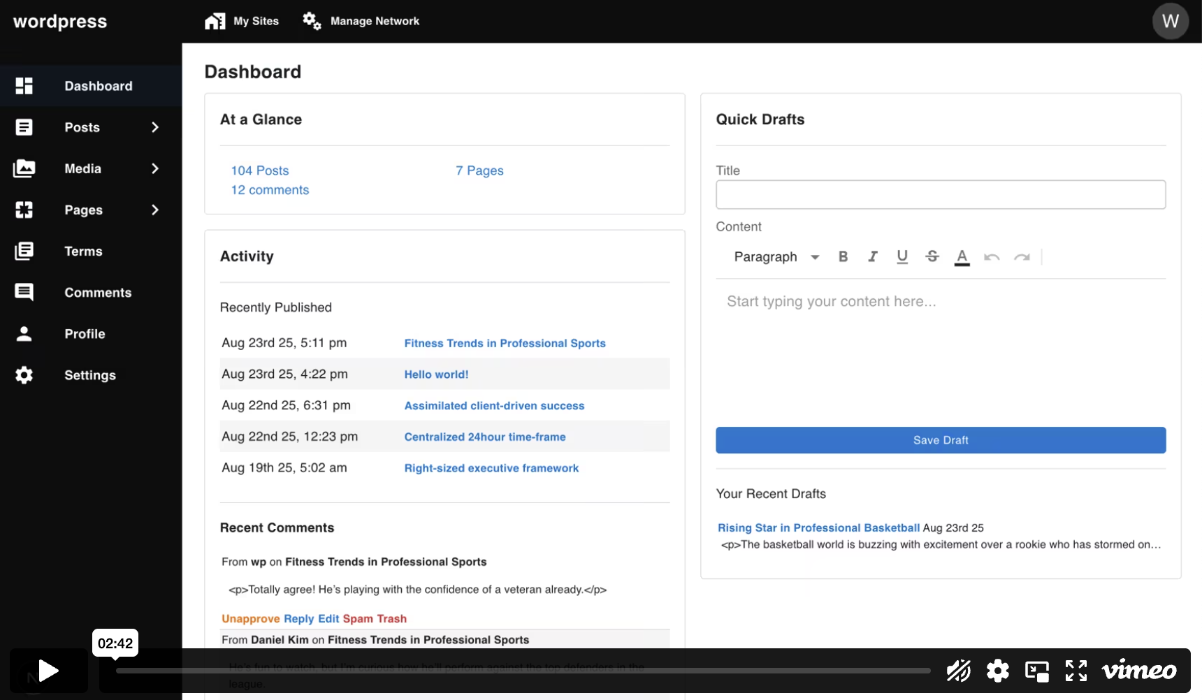 dashboard-vimeo